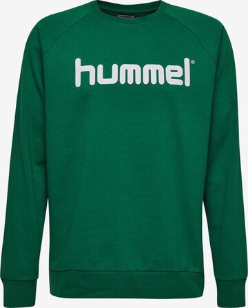 Hummel Sweatshirt in Groen: voorkant