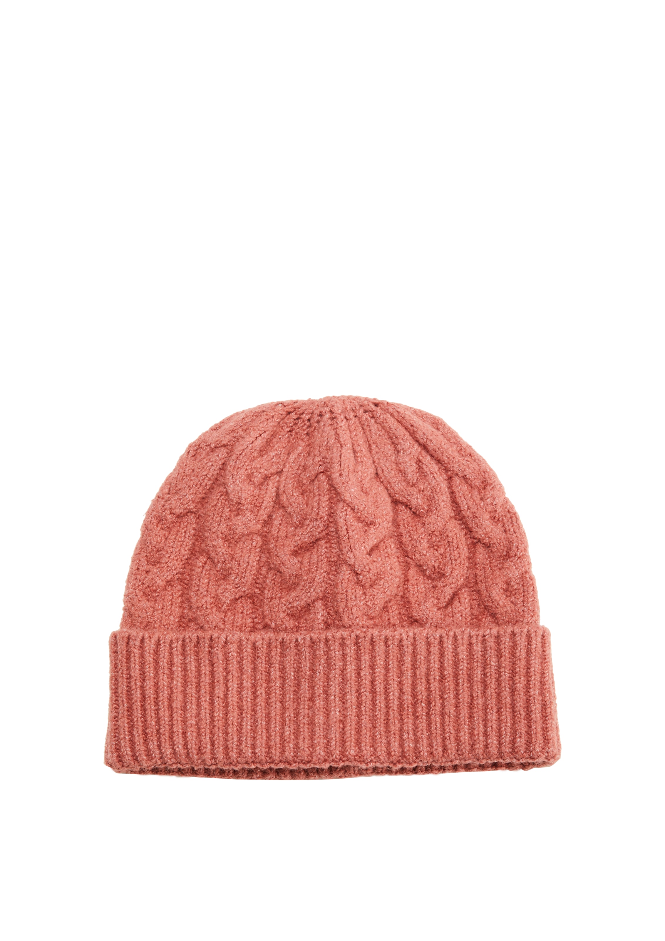 s.Oliver Mütze in Orange: Vorderseite