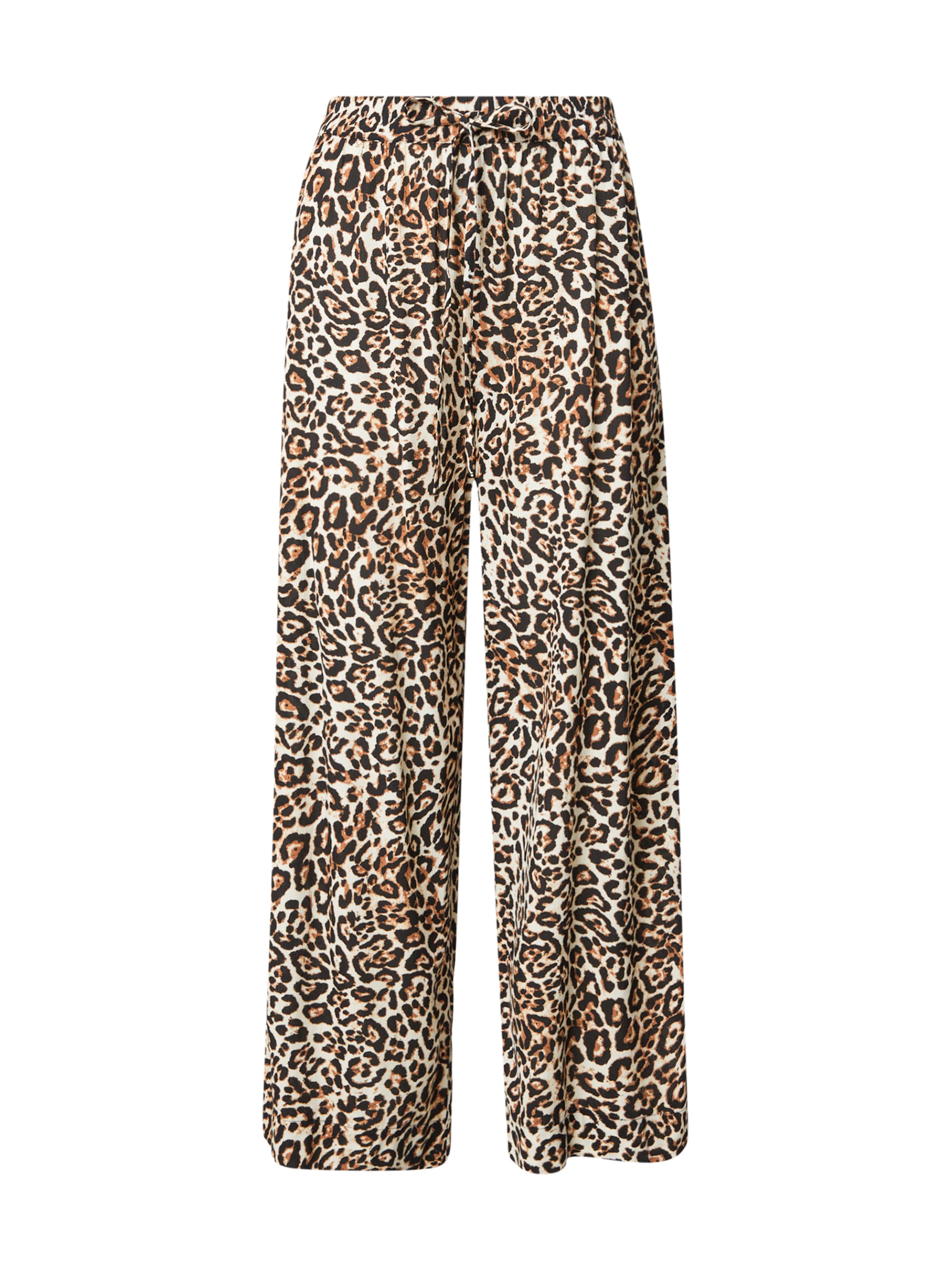 ABOUT YOU Широкий Штаны 'Luisa' в Коричневый: спереди