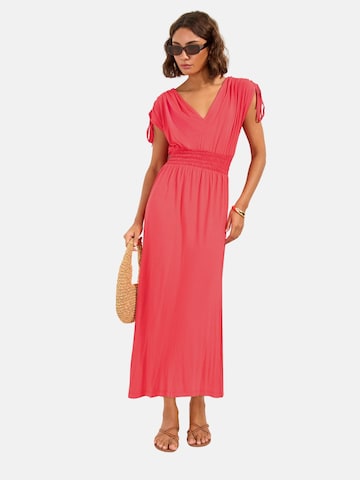 Robe Friends Like These en rose : devant