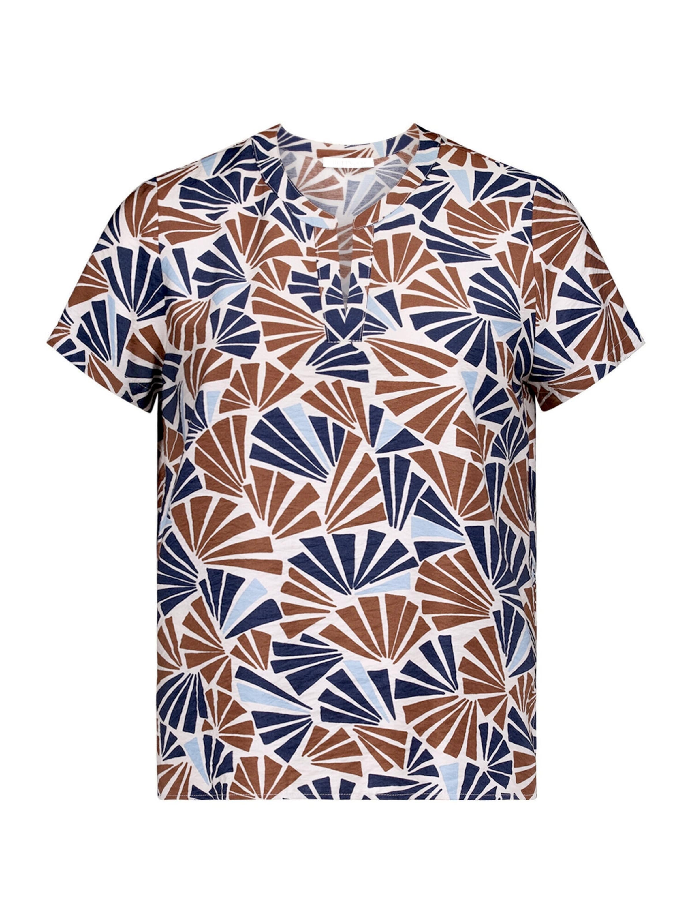 Betty & Co Bluse in Blau: Vorderseite