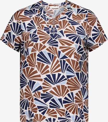 Betty & Co Bluse in Blau: Vorderseite