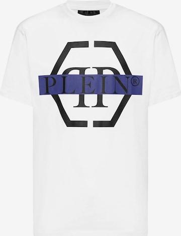 Philipp Plein Shirt in Wit: voorkant