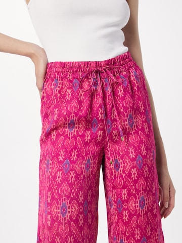 Lauren Ralph Lauren Loose fit Trousers 'ZIAKASH' in Pink