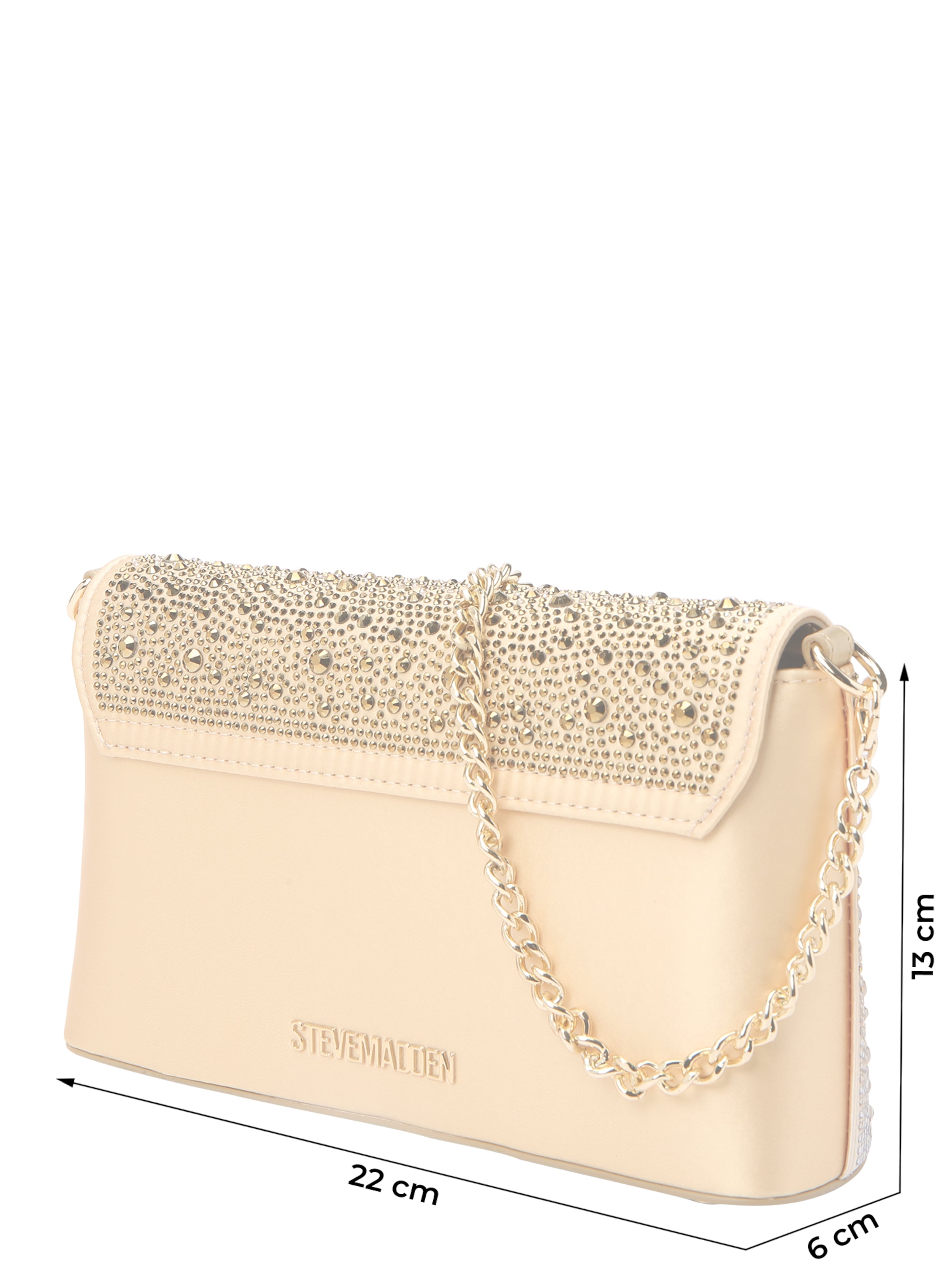 STEVE MADDEN Axelremsväska 'Bretros' i guld