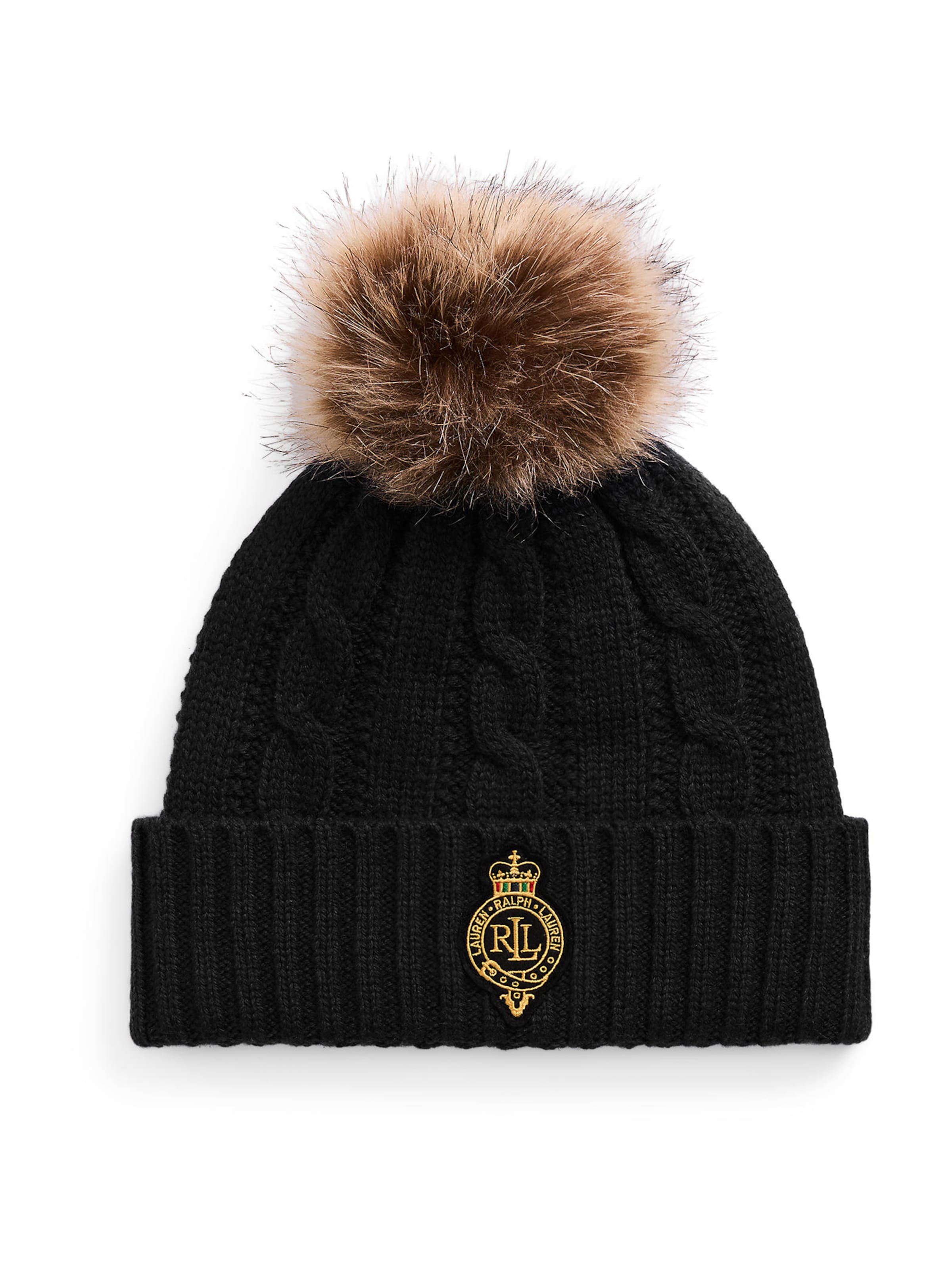 Lauren Ralph Lauren - Gorros em preto: frente