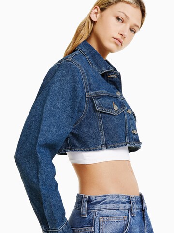 Bershka Between-season jacket in Blue