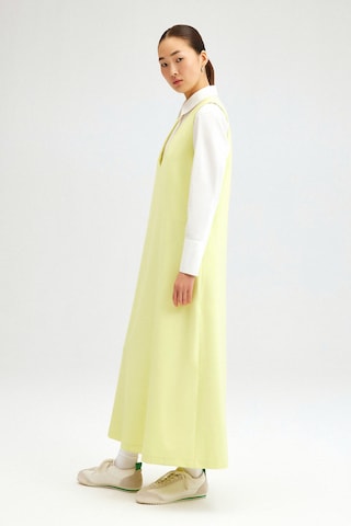 Robe-chemise Touche Prive en jaune