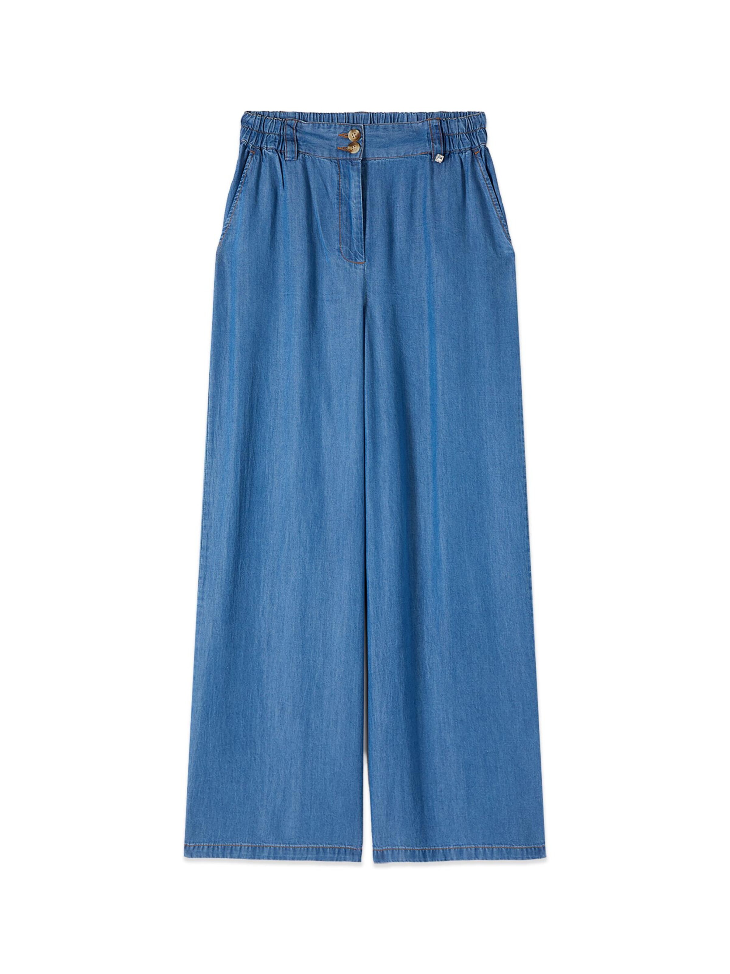 oltre - Ropa ancha Vaquero en azul: frente