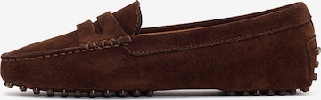 Mocassino di Derimod in marrone: frontale
