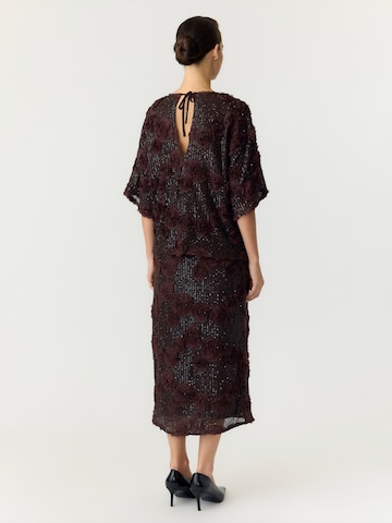 YAS Bluse 'YASELYSIA' in Braun