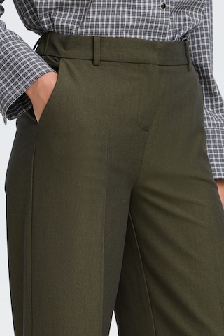 b.young - Pierna ancha Pantalón de pinzas 'BYDANTA' en verde