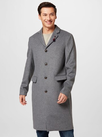 Manteau mi-saison SCOTCH & SODA en gris : devant