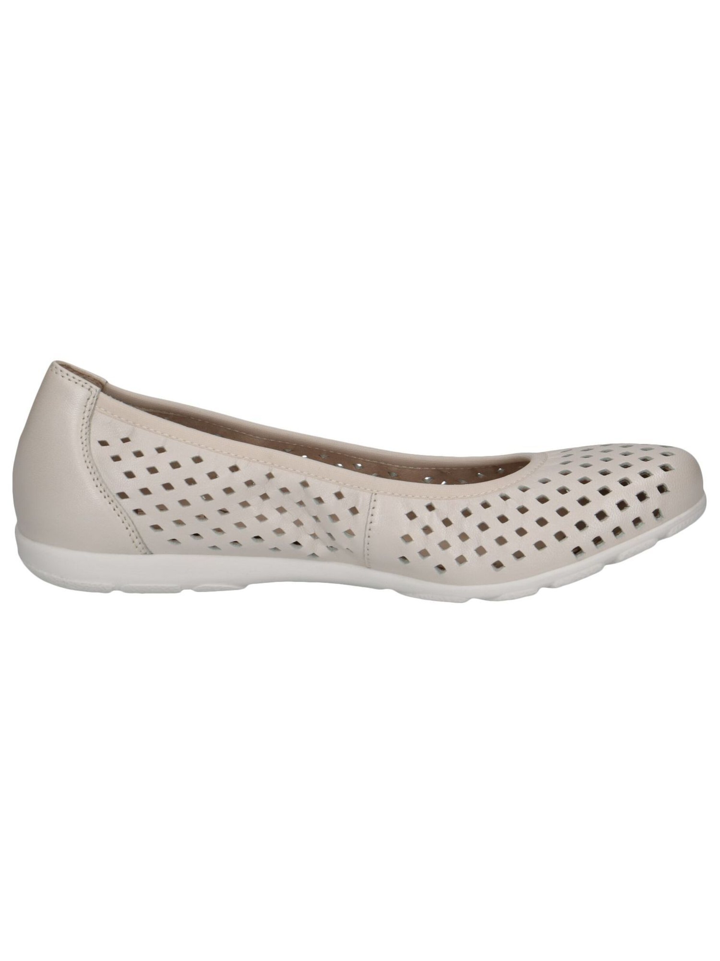 CAPRICE Ballet Flats in White