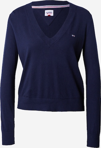 Tommy Jeans Pullover i blå: forside