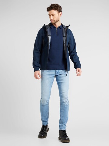 Lake View Between-Season Jacket 'Flynn' in Blue