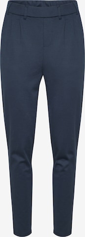 Kaffe - Pantalón plisado 'Jenny' en azul: frente