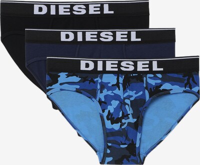 DIESEL Slip in nachtblau / himmelblau / schwarz / weiß, Produktansicht