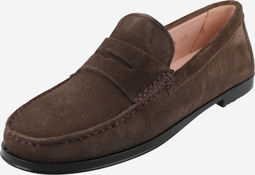 PRETTY BALLERINAS Moccasin 'Josephine' in Grey: front