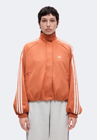 ADIDAS ORIGINALS Välikausitakki 'Adilenium Season 6' värissä punainen: etupuoli