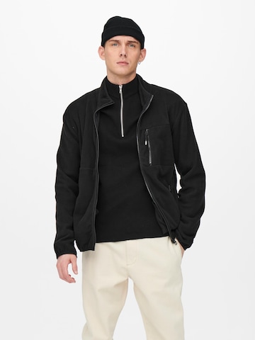 Only & Sons - Jersey 'Luke' en negro: frente