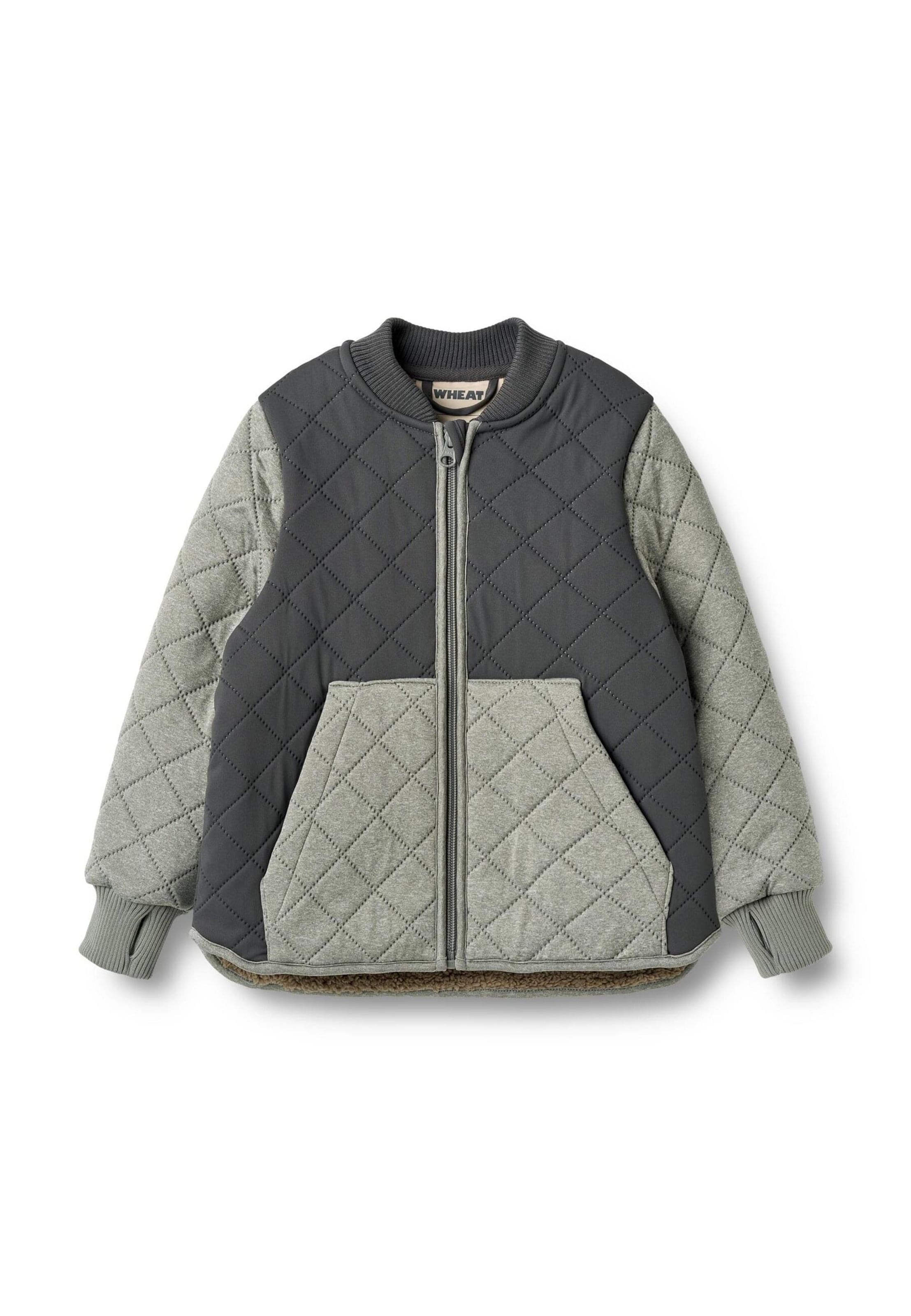 WHEAT Přechodná bunda 'Wulf ' – šedá: přední strana