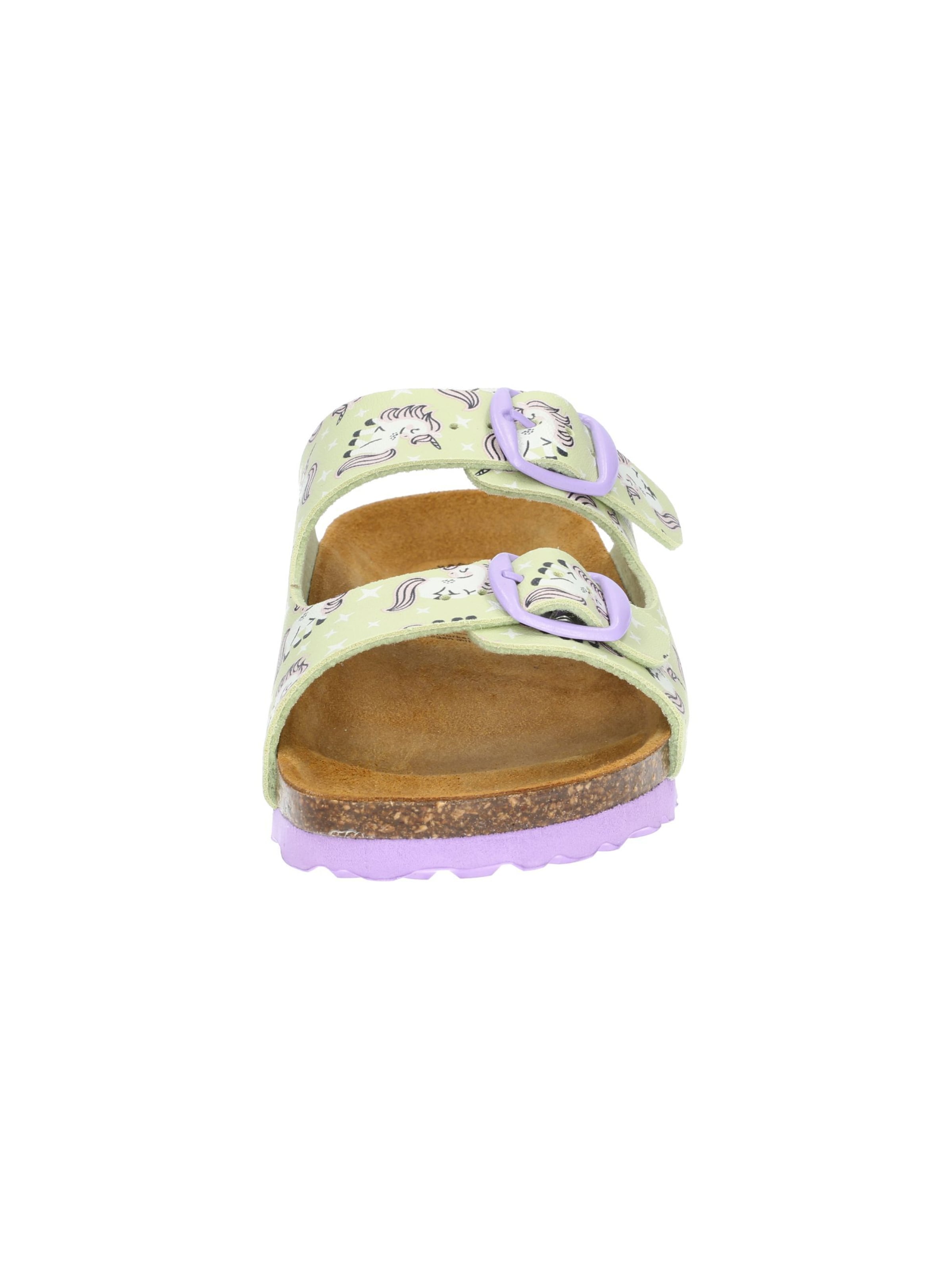 LICO Pantolette 'Bioline Unicorn' in Grün