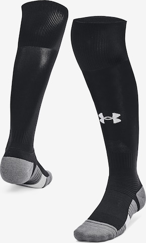 UNDER ARMOUR Athletic Socks in Black: front