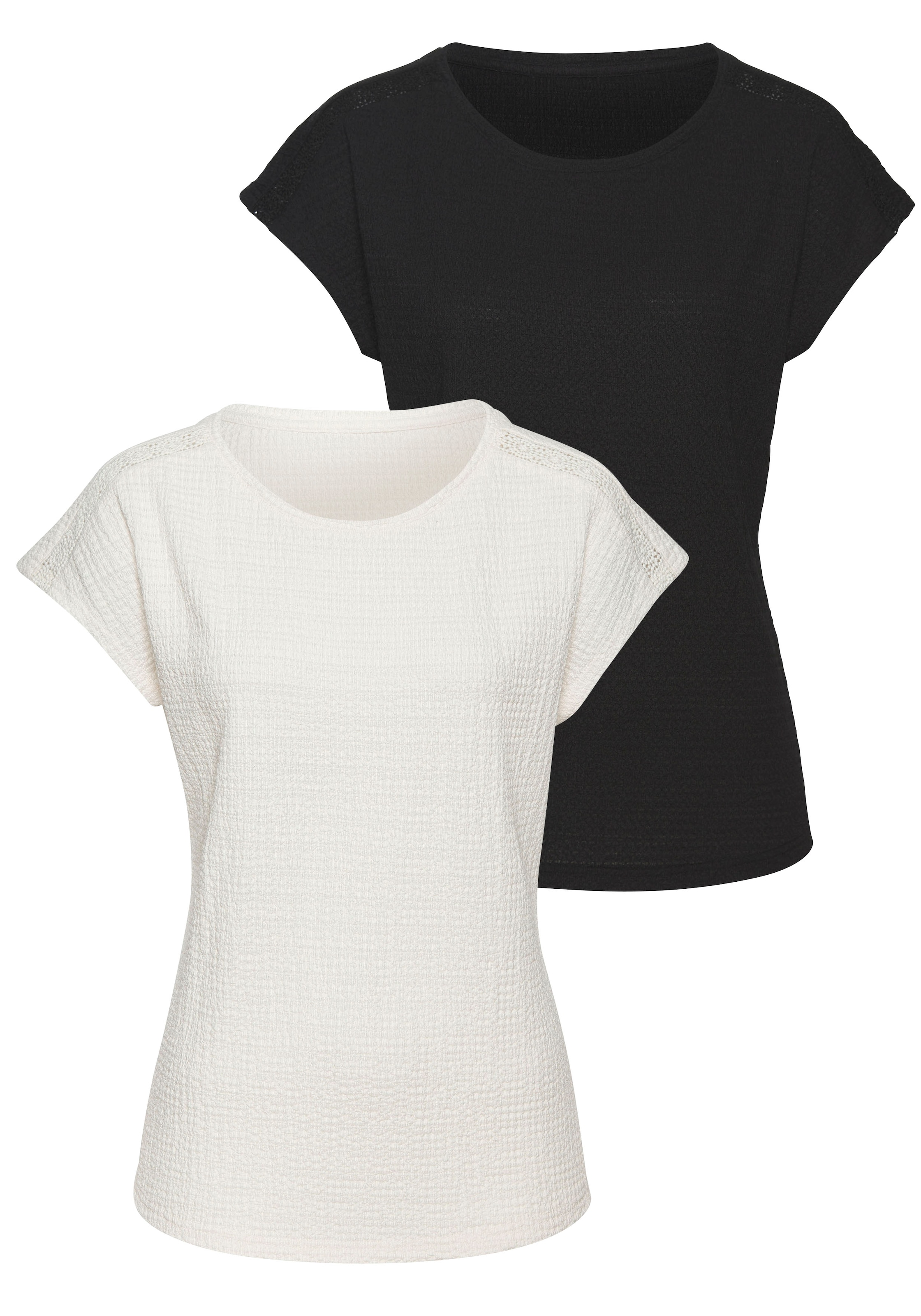 VIVANCE Shirts i sort: forside