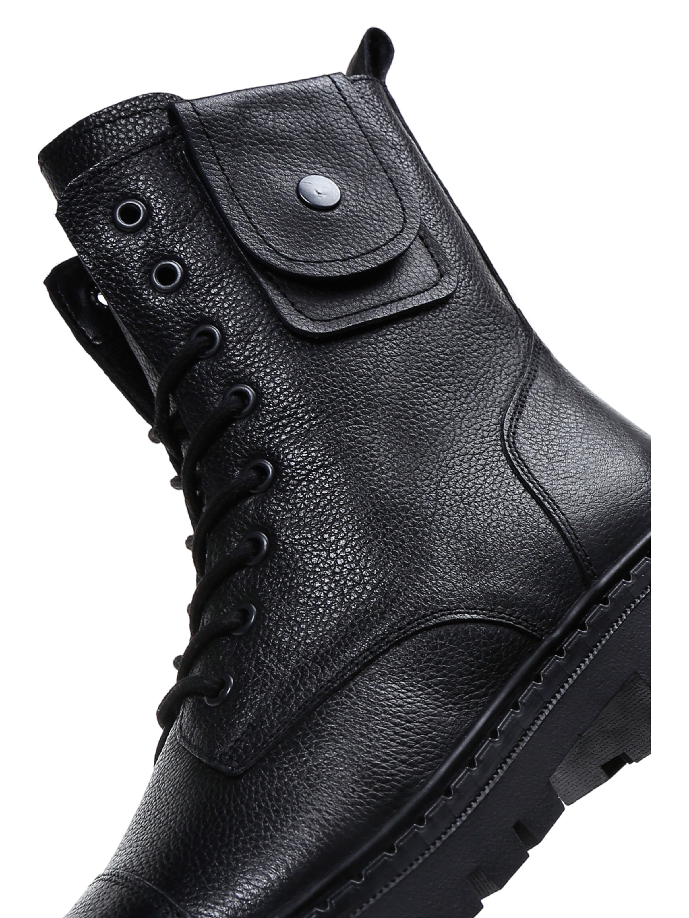 Derimod - Botas com atacadores em preto