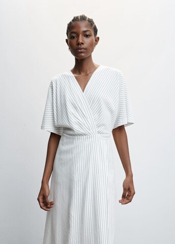 MANGO Blusenkleid 'dalas' in Weiß