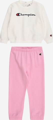 Champion Authentic Athletic Apparel Sweat suit in Pink Pink ABOUT YOU