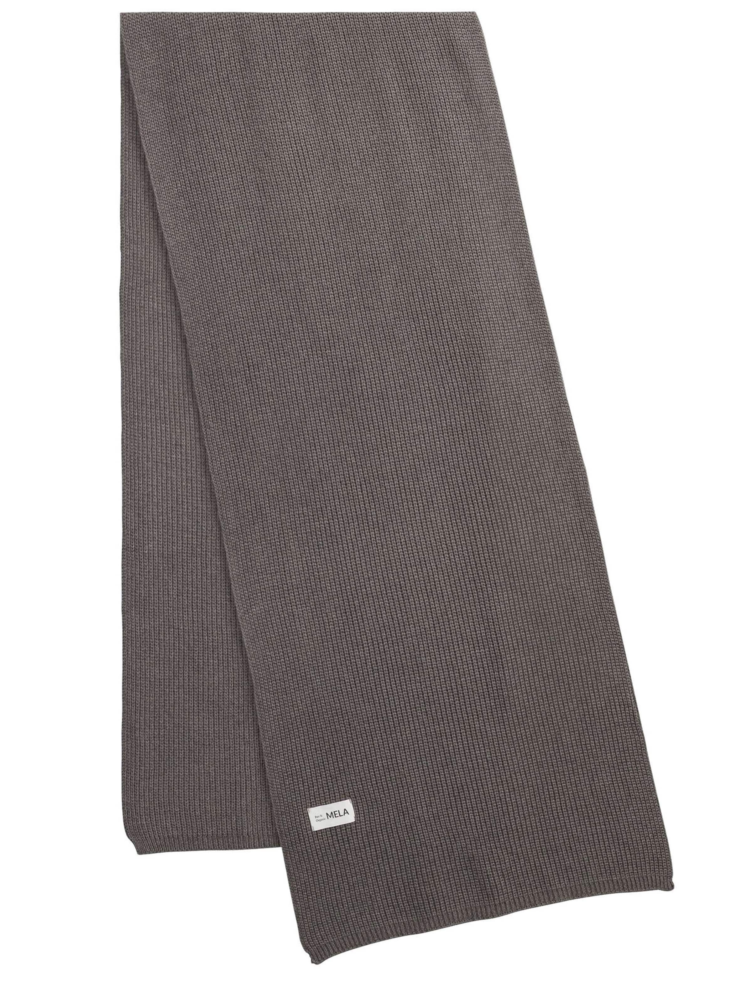 MELA Schal 'Nagna' in Grau: Vorderseite