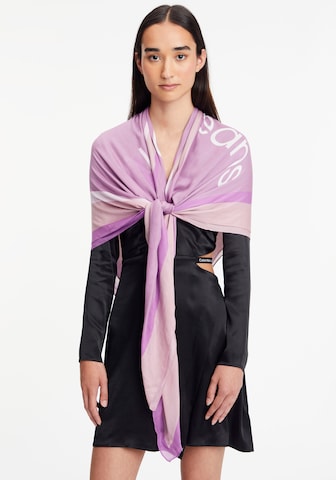 Calvin Klein Jeans Šal | vijolična barva: sprednja stran