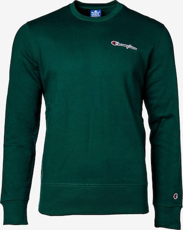 Felpa di Champion Authentic Athletic Apparel in verde: frontale