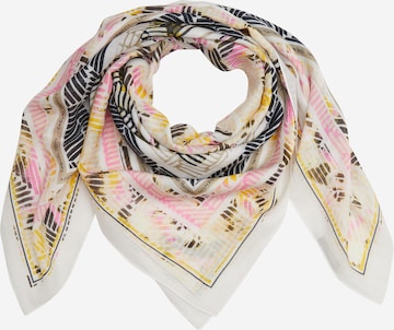 Foulard comma casual identity en beige : devant