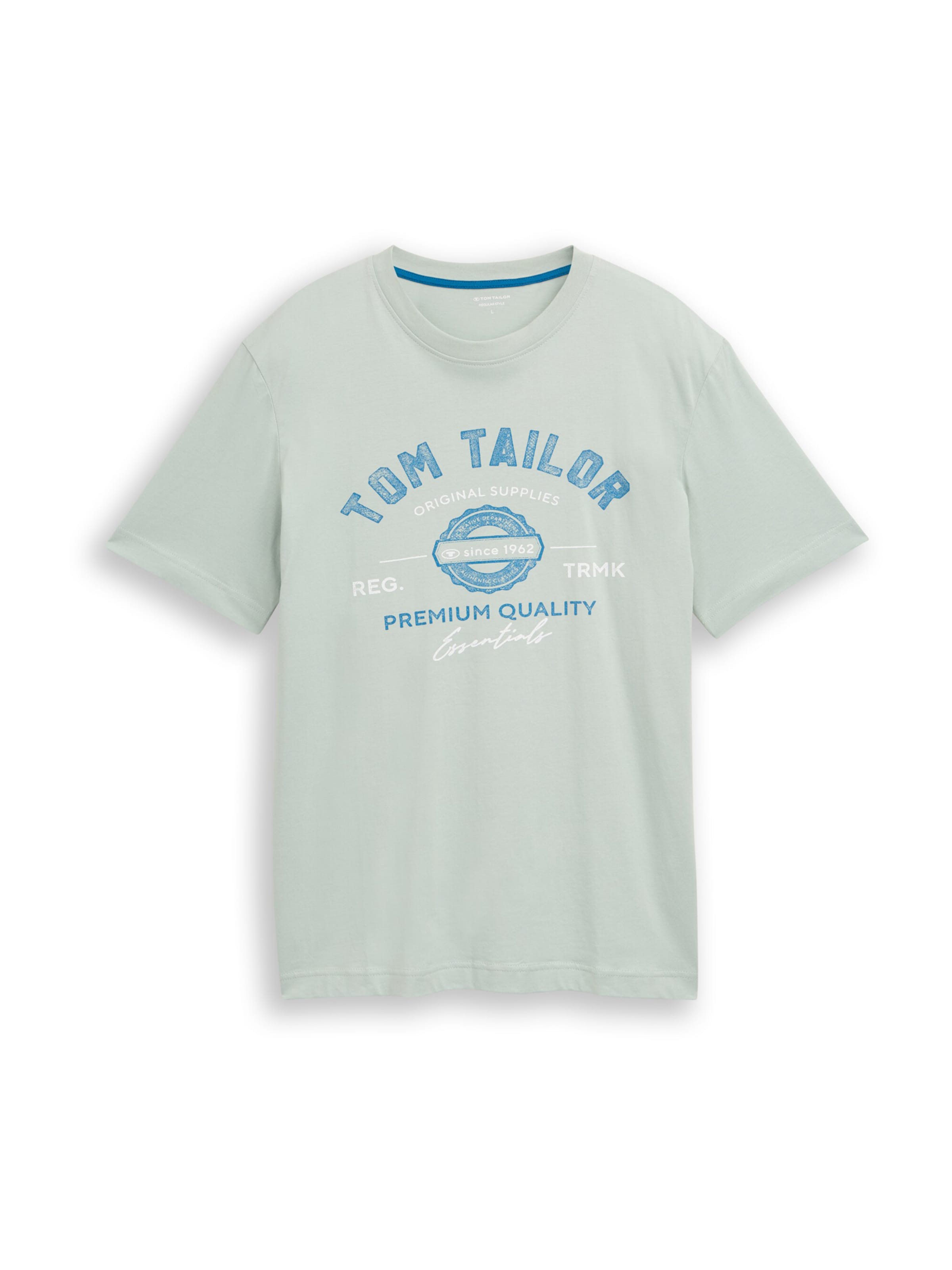 TOM TAILOR - Camiseta en verde: frente
