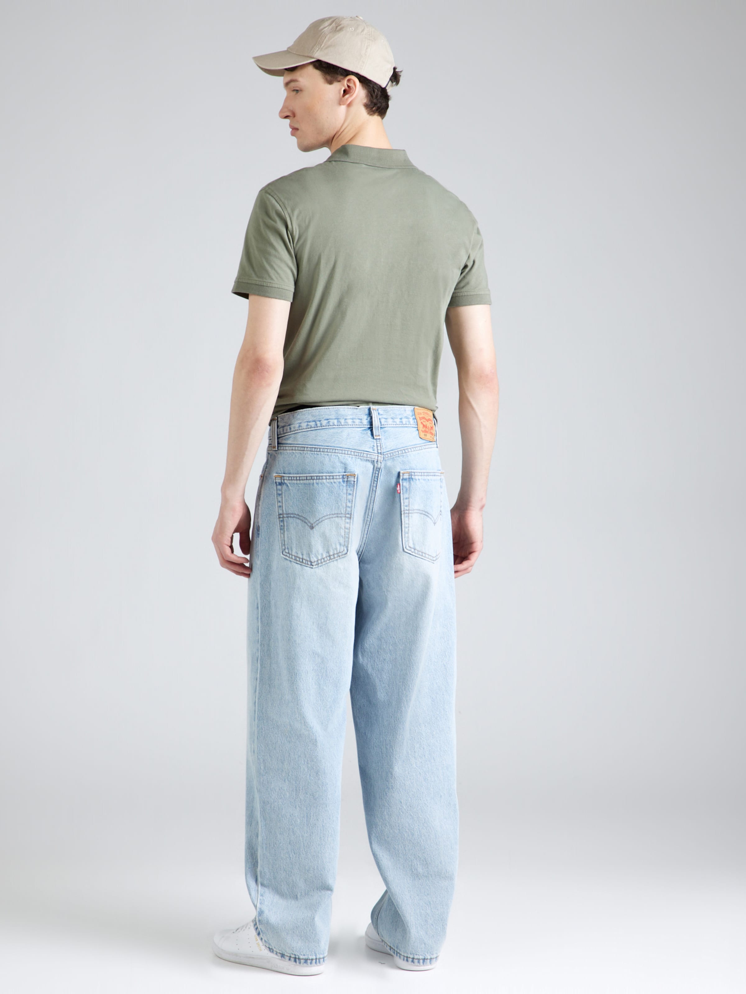 LEVI'S ® Luźne Jeansy '578' w kolorze Jasnoniebieskim