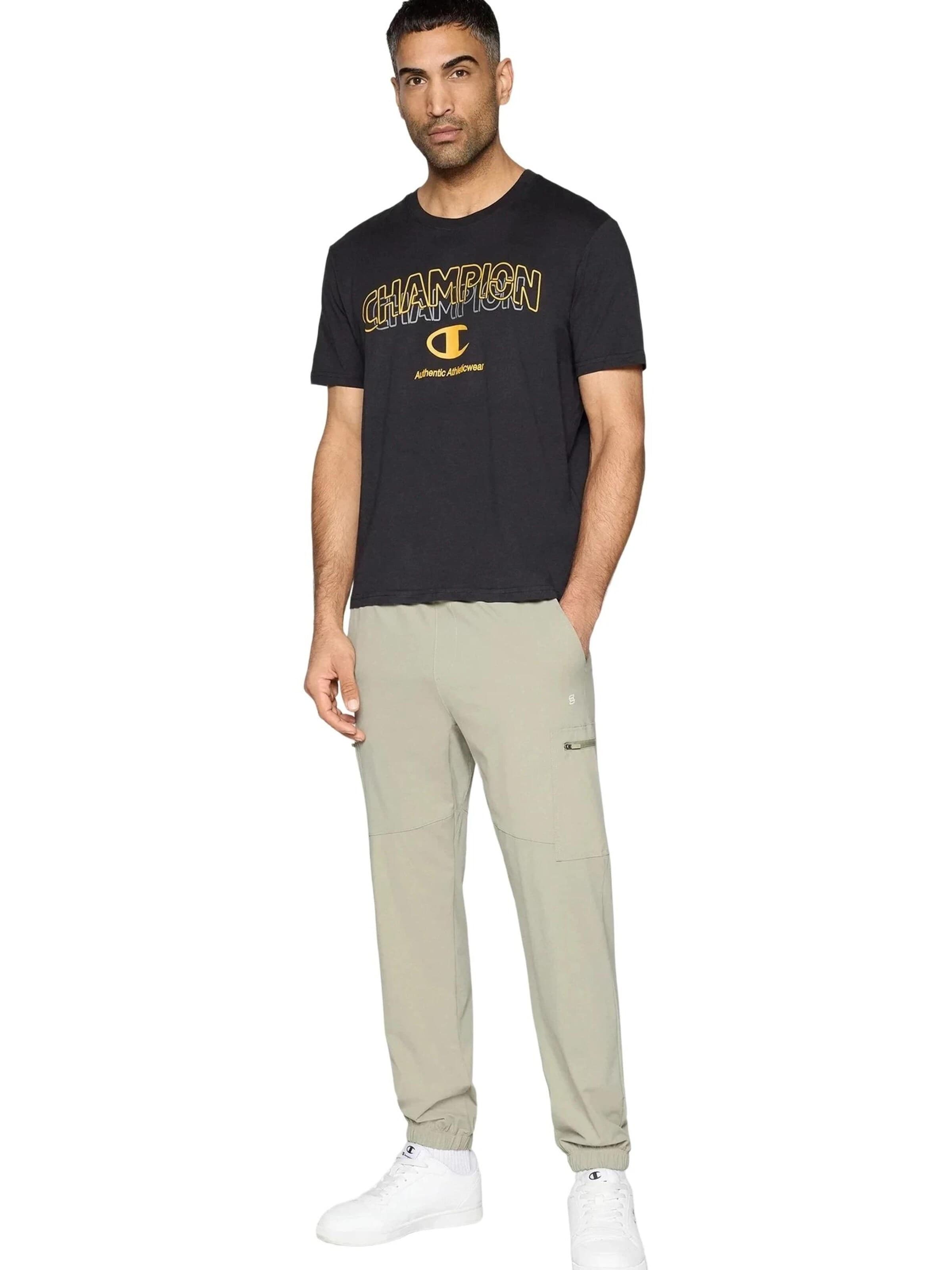T-Shirt 'Camiseta champion negra icons graphic tee' Champion -DO NOT USE- en noir