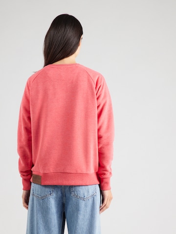 naketano Sweatshirt 'Krokettenhorst' i rød