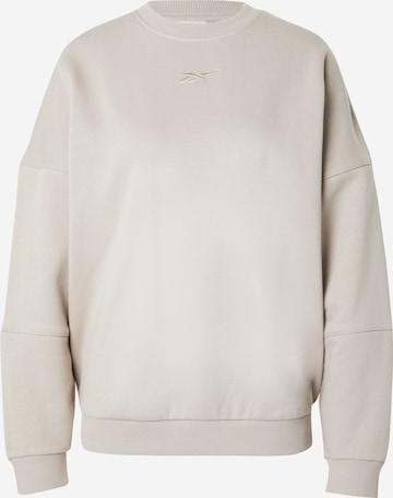 Reebok Sports sweatshirt 'LUX' in Grey: front