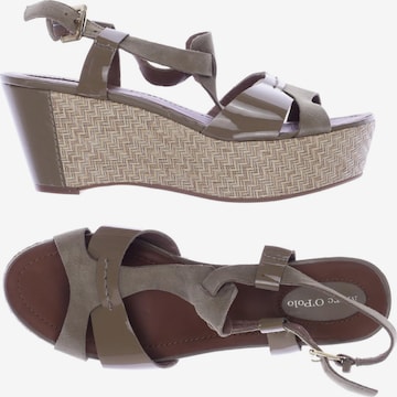 Marc O'Polo Sandalen 36,5 in Grün: predná strana