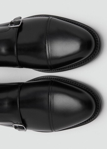 MANGO MAN Classic Flats 'Venecimk' in Black