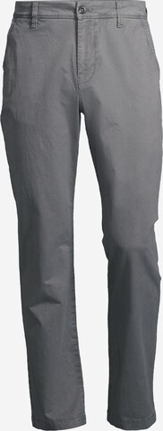 Coupe slim Pantalon chino AÉROPOSTALE en gris : devant