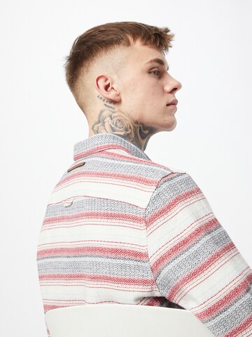 SCOTCH & SODA Regular Fit Hemd 'Waffle Check' in Blau