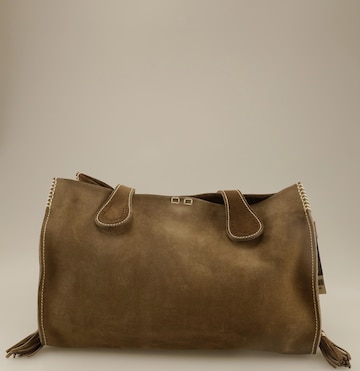 AIGNER Handtasche gross Leder One Size in Braun: Vorderseite