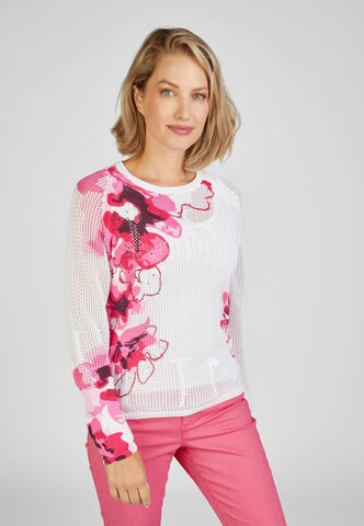 Rabe Sweater in White: front