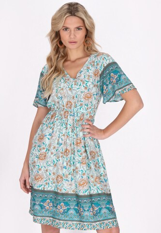 usha FESTIVAL Dress 'Festival' in Blue: front