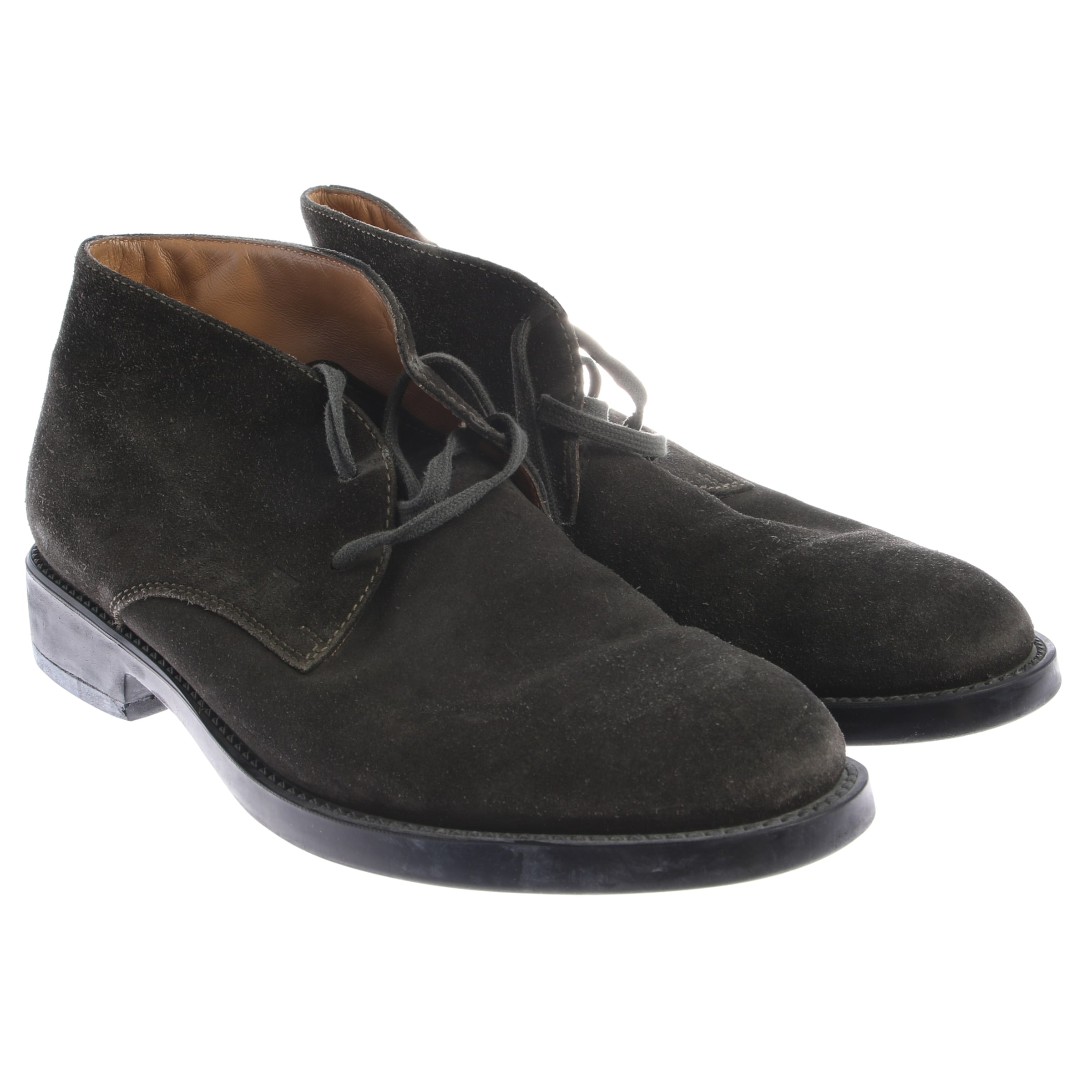 Tod's Stiefeletten 40 in Grün: Vorderseite