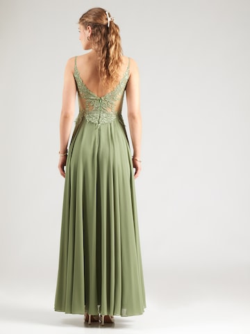 mascara - Vestido de noche en verde